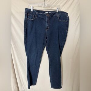 Old Navy Women's Dark Blue Skinny Jeans